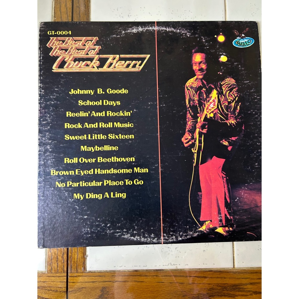 Chuck Berry The‎ Best Of GT 0004 Vinyl Record Album Classic Rock
